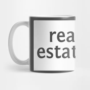 Wyoming State Real Estate Mug